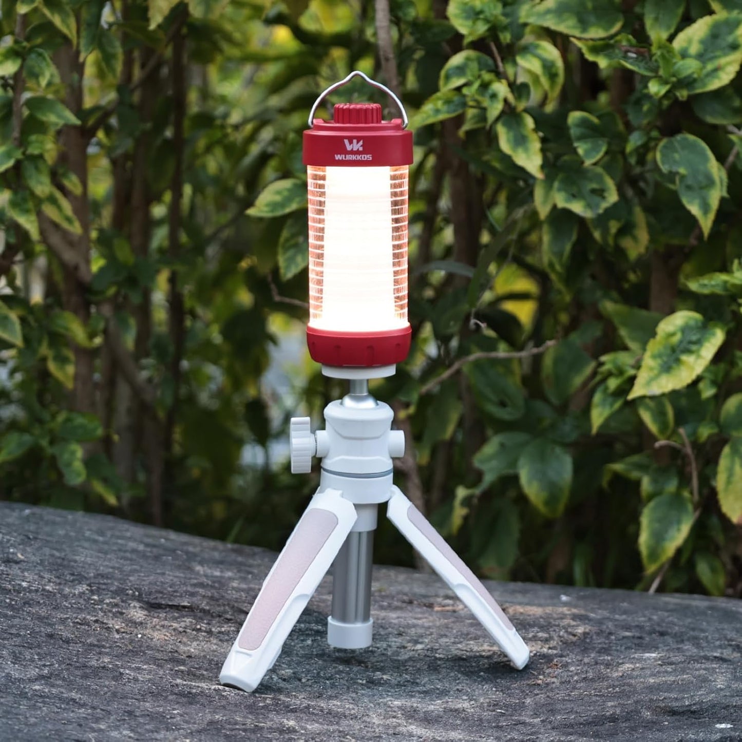 Wurkkos 360 1/4" CL01 LanternHD02 Mini Telescopic Tripod, Handheld Stand with Flexible Ball Head and Screw for Camping