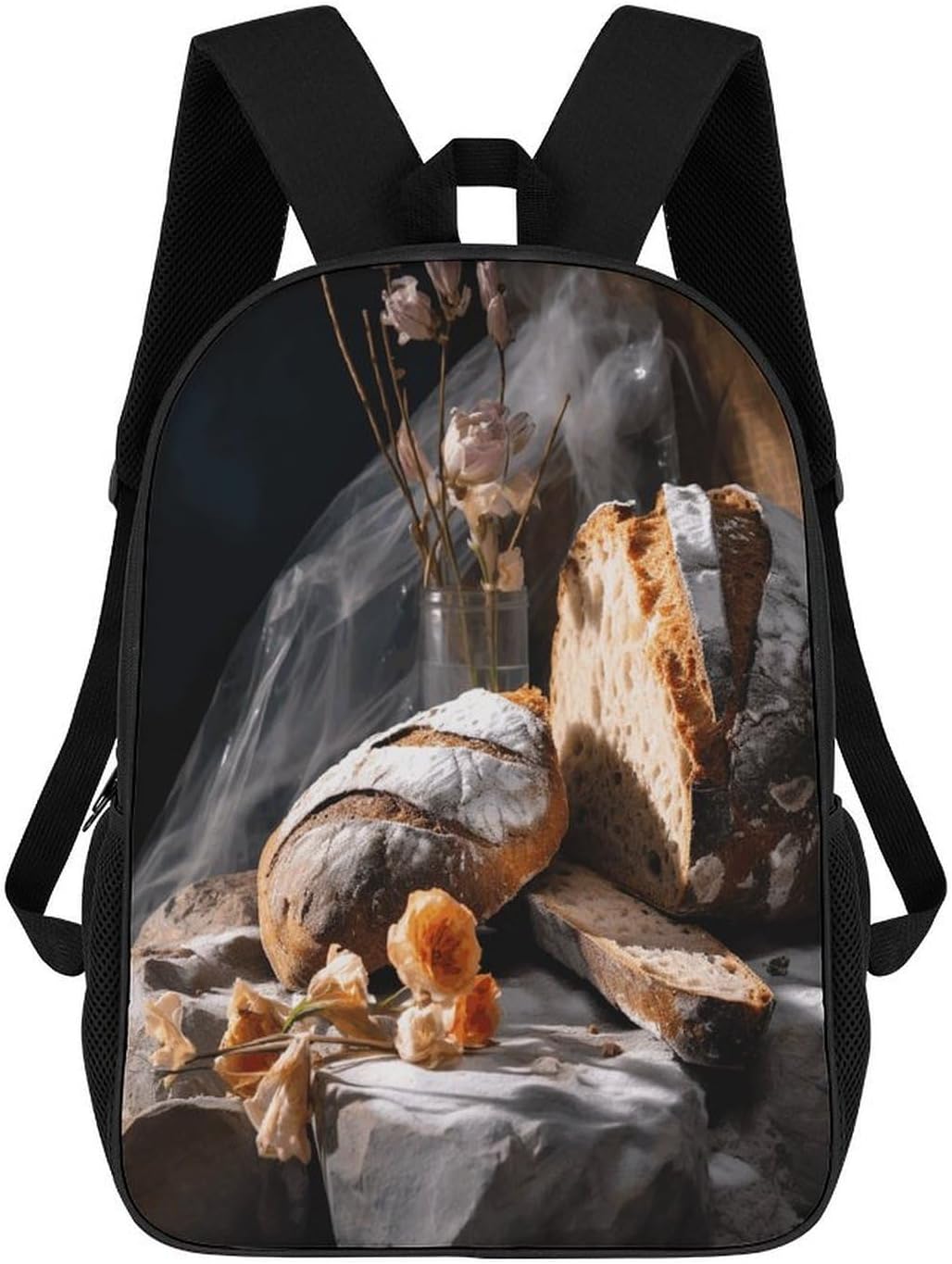 AJmores Backpack Backpack Backpack Backpack Bread in Bakery Printed Bulk Laptop Lightweight Travel