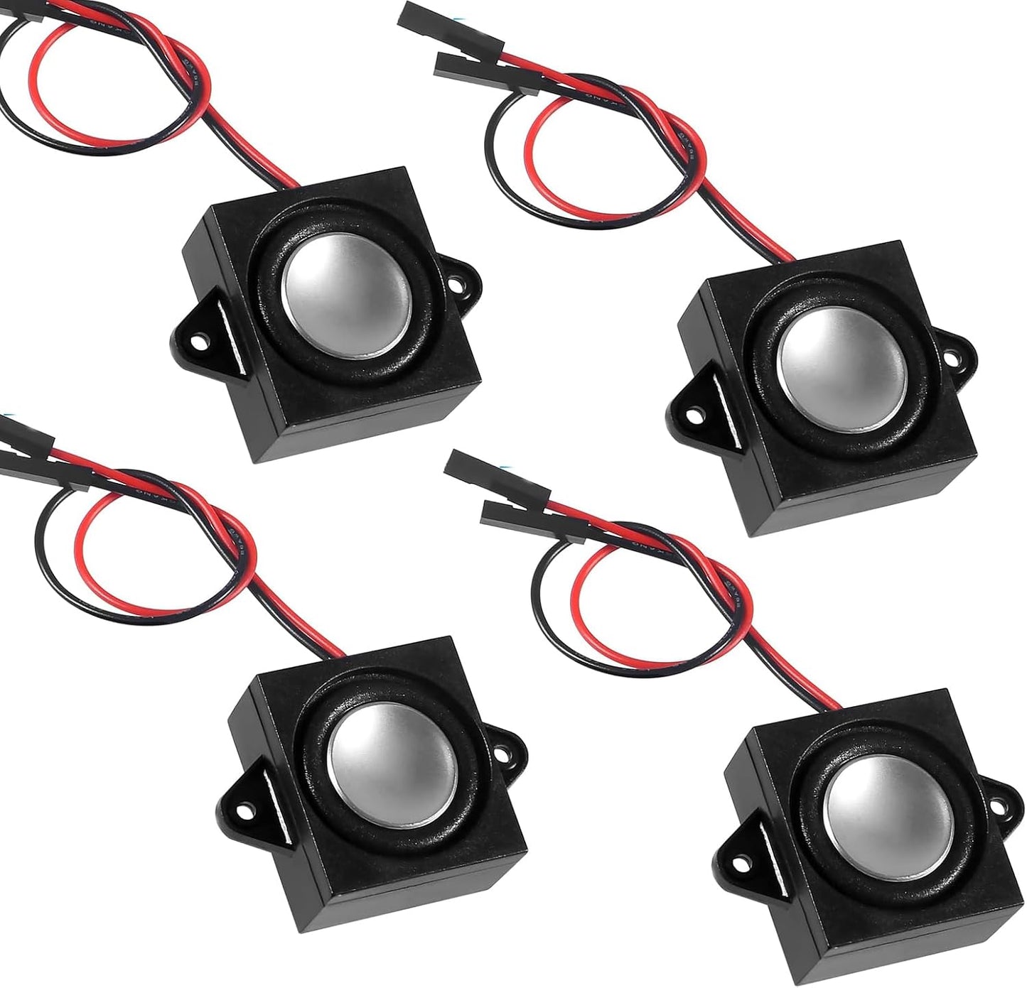 JUZITAO 4PCS 3 8 3.3V 5V Loudpeaker Watt Ohm Single Cavity Mini Speaker Full-Range Cavity Mobile Portable Advertising