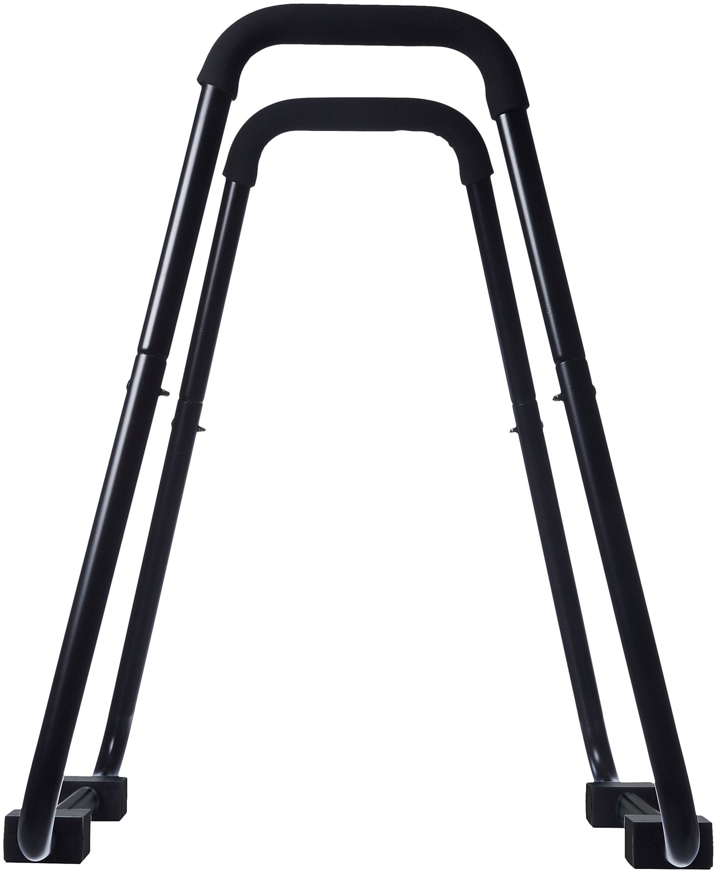 Amazon Basics Dip Bar Station, Portable Strength Training Stand for Tricep Dips & Calisthenics, Home Gym, 661 lb Weight Capacity, Black