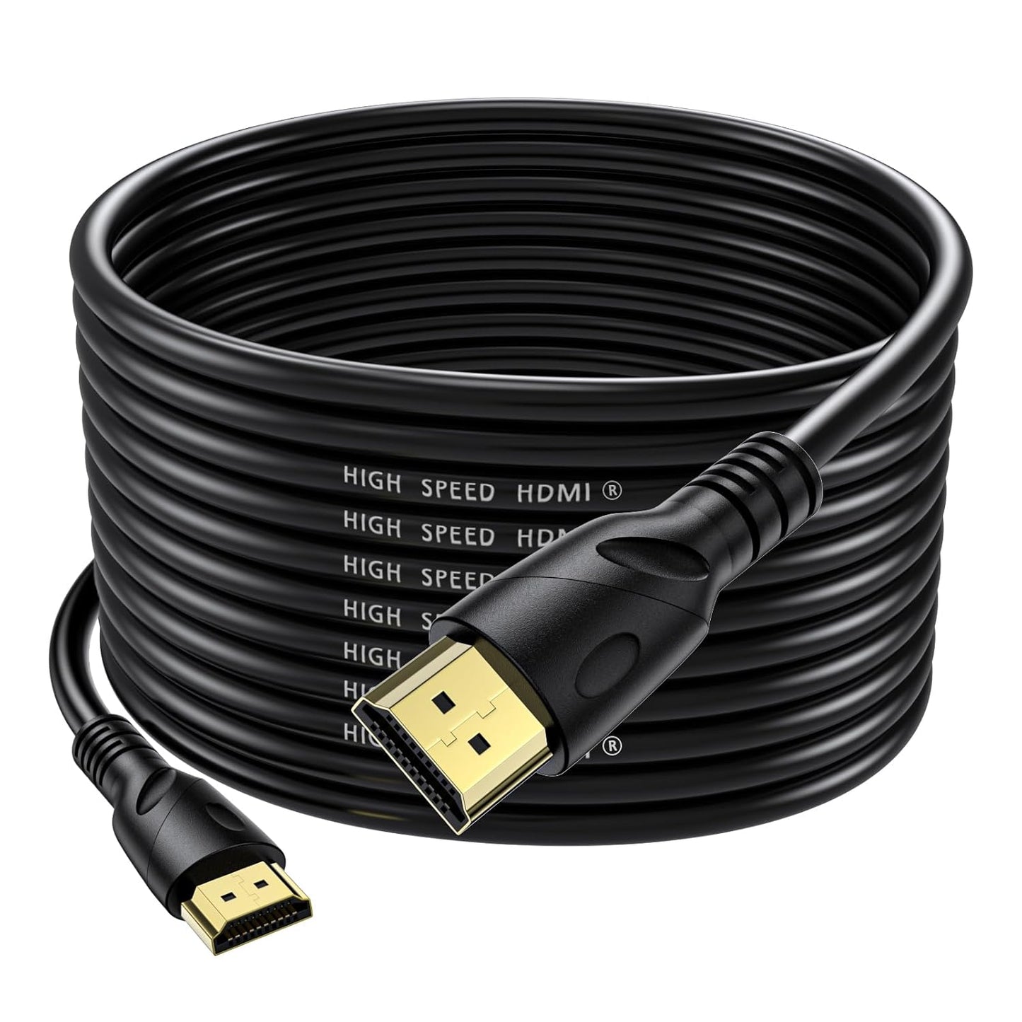 Jorenca 4K 50ft 2.0 18gbps 4K 60Hz/2K 30Hz FullHD1080p 3D PS3 PS4 PS9 HDMI Cable Ultra High Speed HDMI Cables Gold