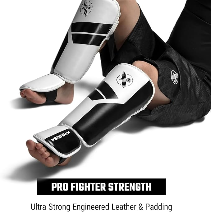 Hayabusa S4 Kids Shin Guards, Muay Thai, MMA, Kickboxing, Martial Arts