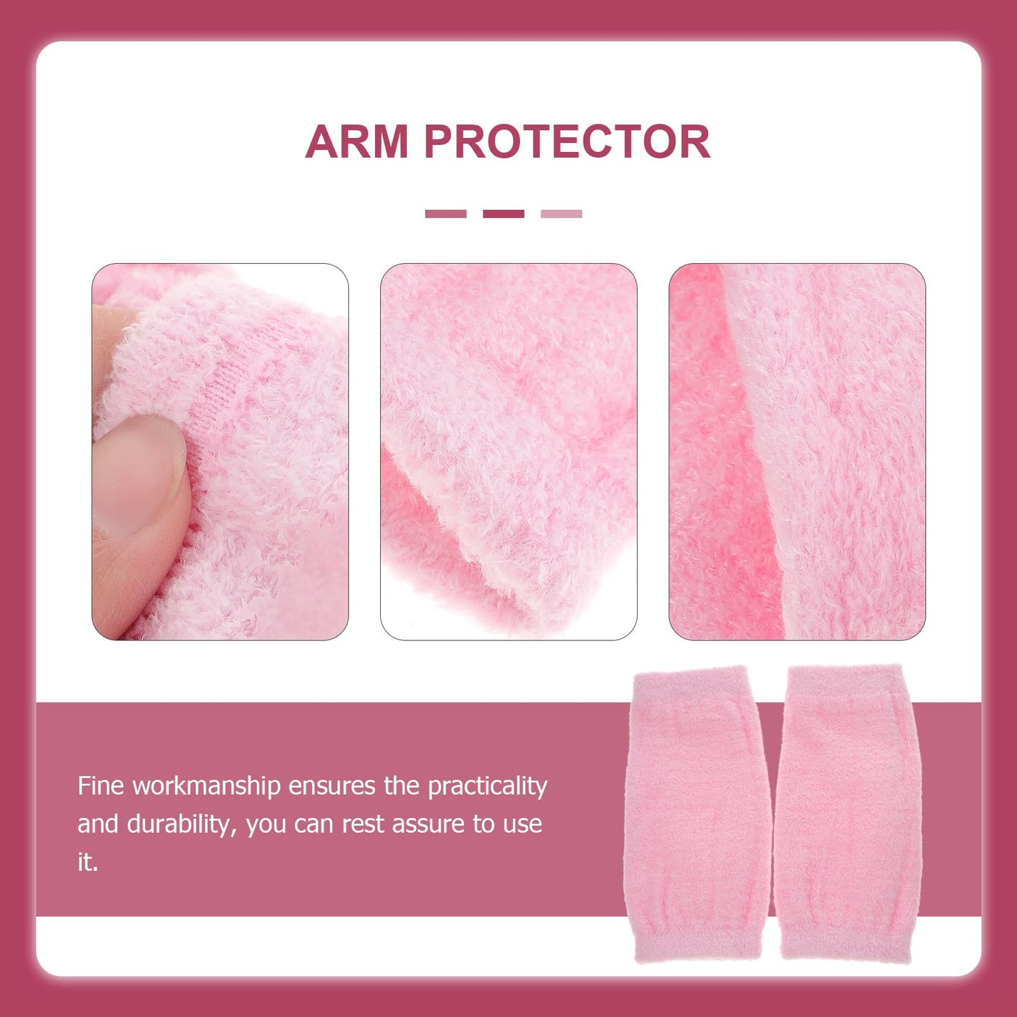 2 Pairs Elbow Moisturizing Sleeve Elbow Gel Cover Heel Socks for SPA Soften and Hydrate Dry Cracked Skin Care