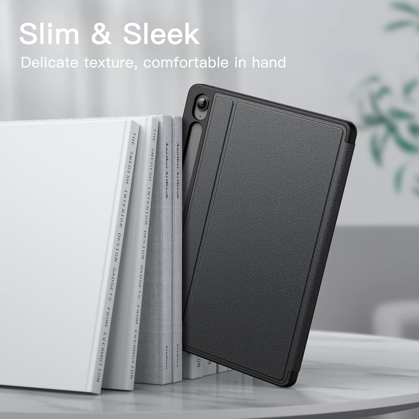 JETech S10 S10 S9 10.9-Inch Case for Samsung Galaxy Tab Lite / FE / FE with S Pen Holder, Slim Folio Stand Protective