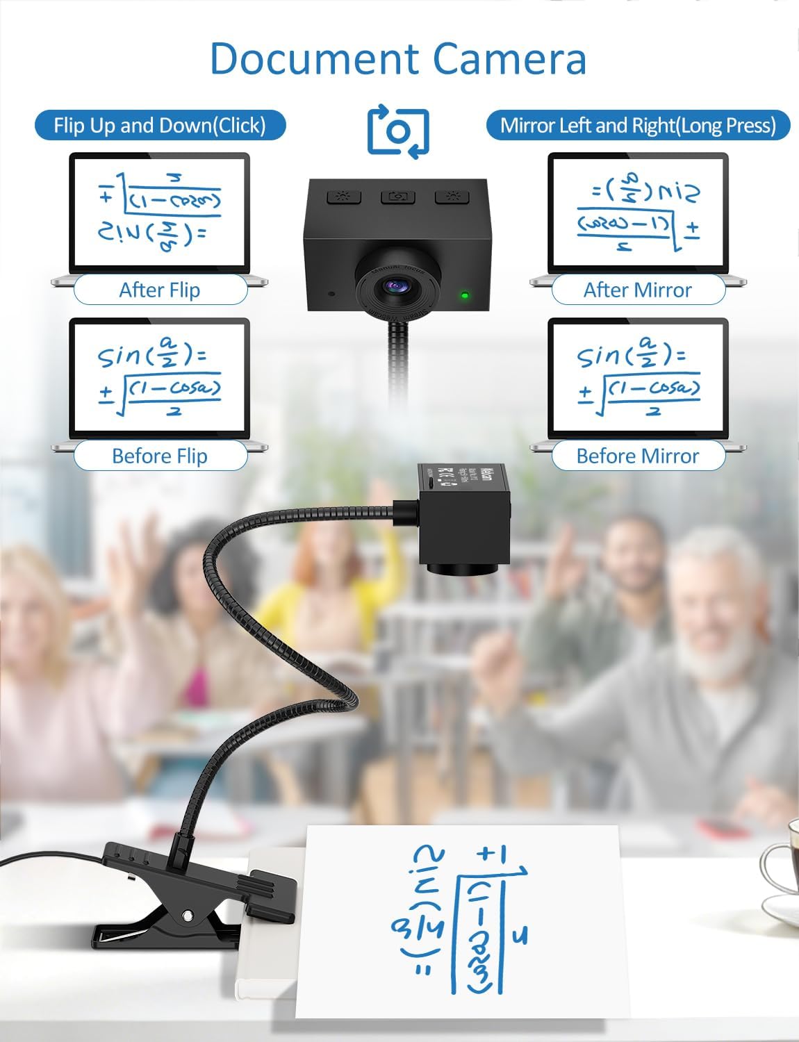 Majiphi 2K Webcam for PC, Streaming Camera, Web Camera for Desktop/Laptop Computer Webcam with Microphone, Plug