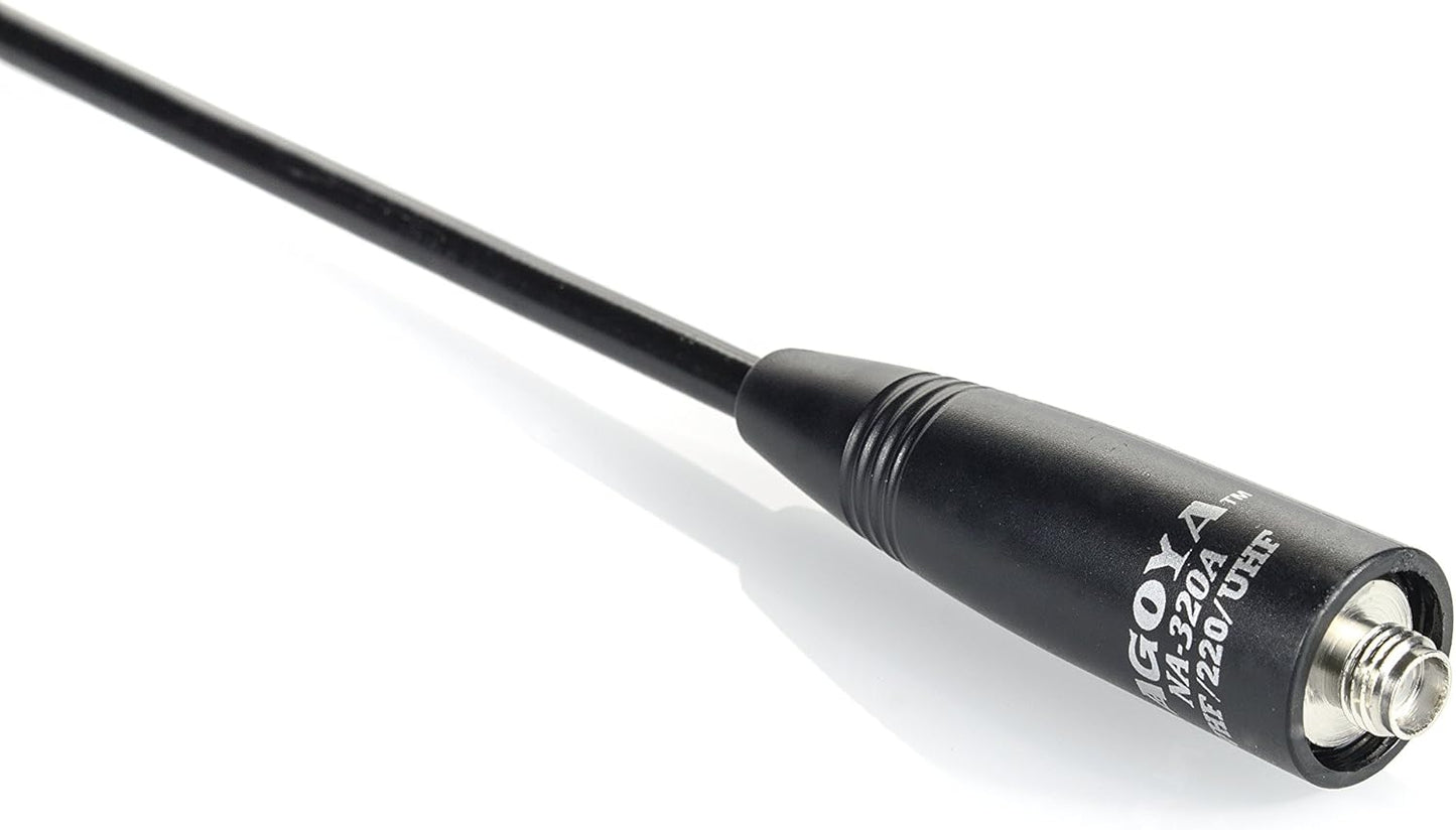 BTECH NA-320A 2M-1.25M-70CM (144-220-440Mhz) Authentic Genuine Nagoya Triband HT Antenna Antenna SMA-Female