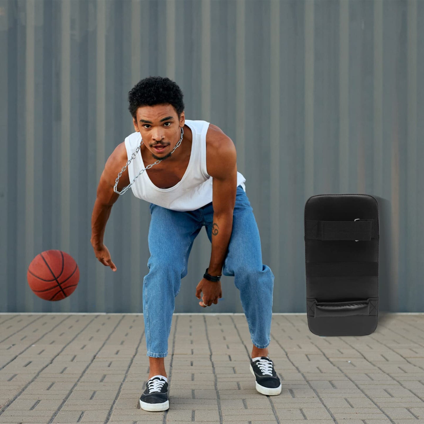 FOMIYES Blocking Pad: Sports Training Equipment Pad - Kick Shield Kickboxing - for Football Basketball Sports Shield Blocking Mat