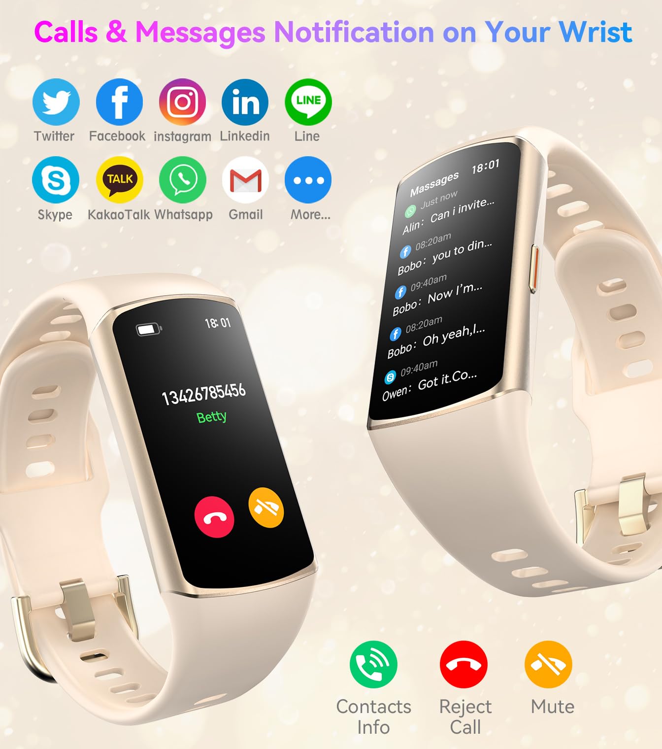 Smart Watch Fitness Tracker with 24/7 Heart Rate, Blood Oxygen Blood Pressure Monitor Sleep Tracker 120 Sports Modes Activity Trackers Step Calorie Counter IP68 Waterproof for Andriod iPhone Women Men
