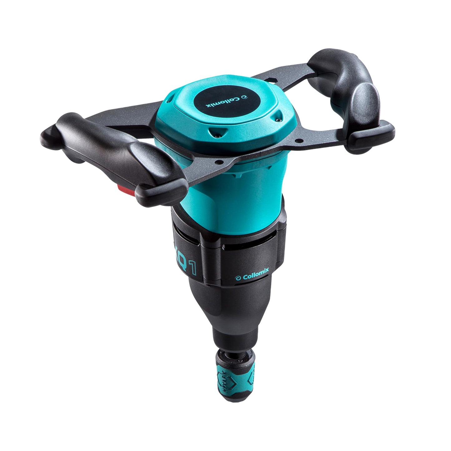 COLLOMIX XQ Paddle Mixer - Single Speed (650 RPM) Portable Material Mixing Drill with Quiet Design for Max. (2) 50lb Bags - XQ1