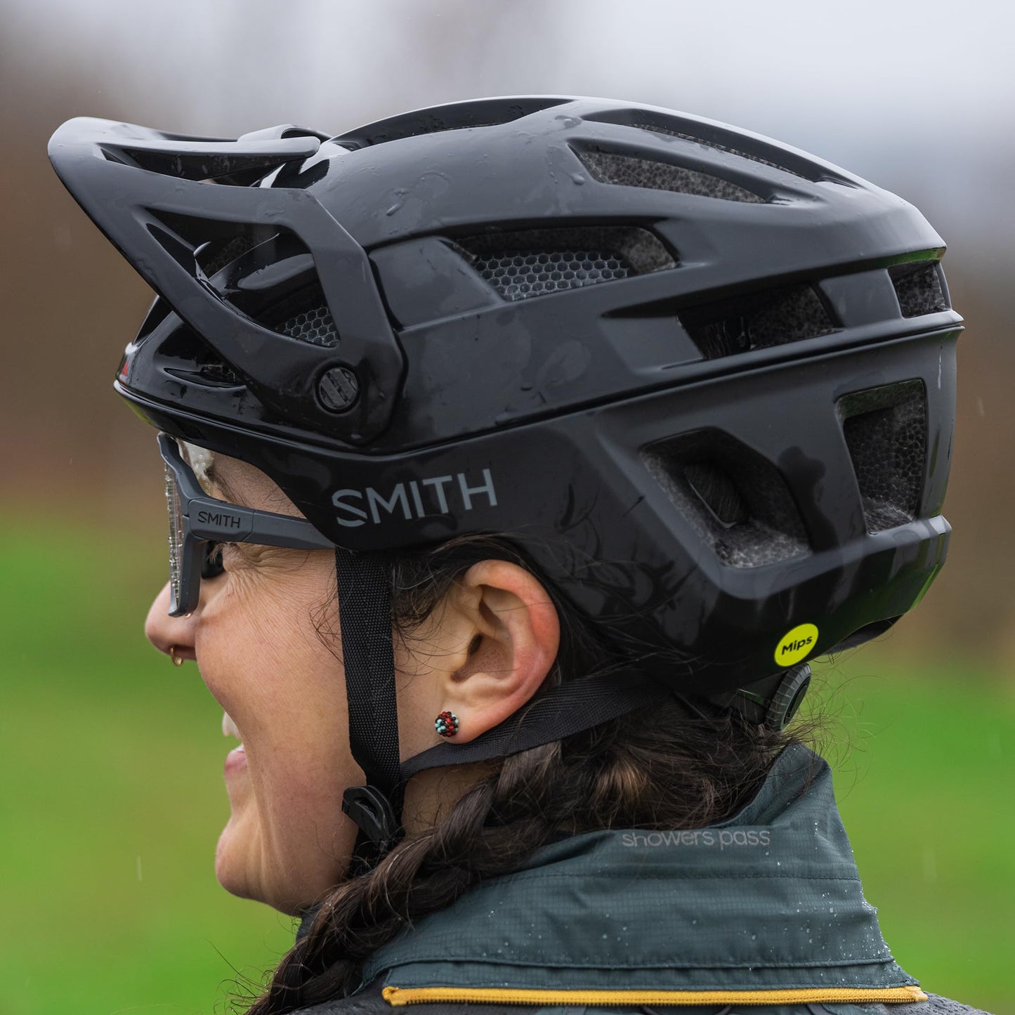SMITH Engage MTB Cycling Helmet – Adult Mountain Bike Helmet with MIPS Technology + Koroyd Coverage – Lightweight Impact Protection for Men & Women – Adjustable Visor – Matte Black, Small