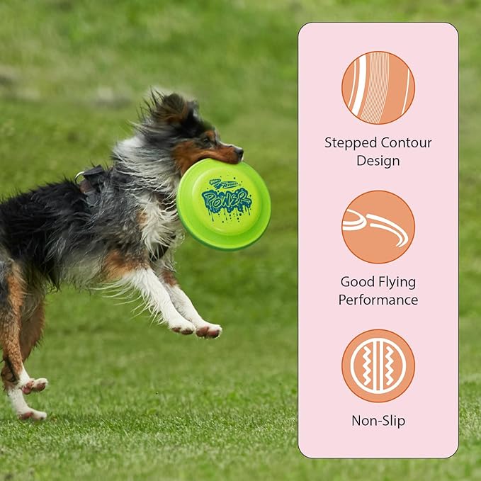 Wham-O Frisbee Fastback Flying Disc, 9.35 Inch Dog-Friendly Lightweight Sports Disc Toy for Outdoor Beach Backyard Games,Team Sports and Family Fun - 100g