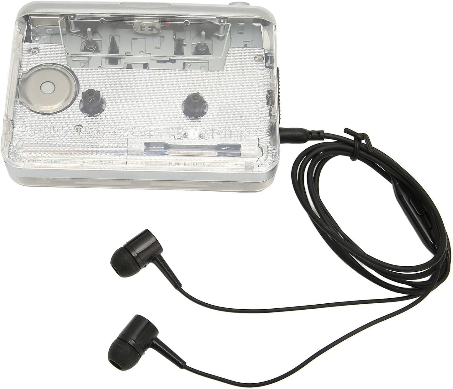 Kukyller Cassette Cassette Cassette Mp3 3.5mm Personal Player, Player to Converter Recorder Converter Audio Music