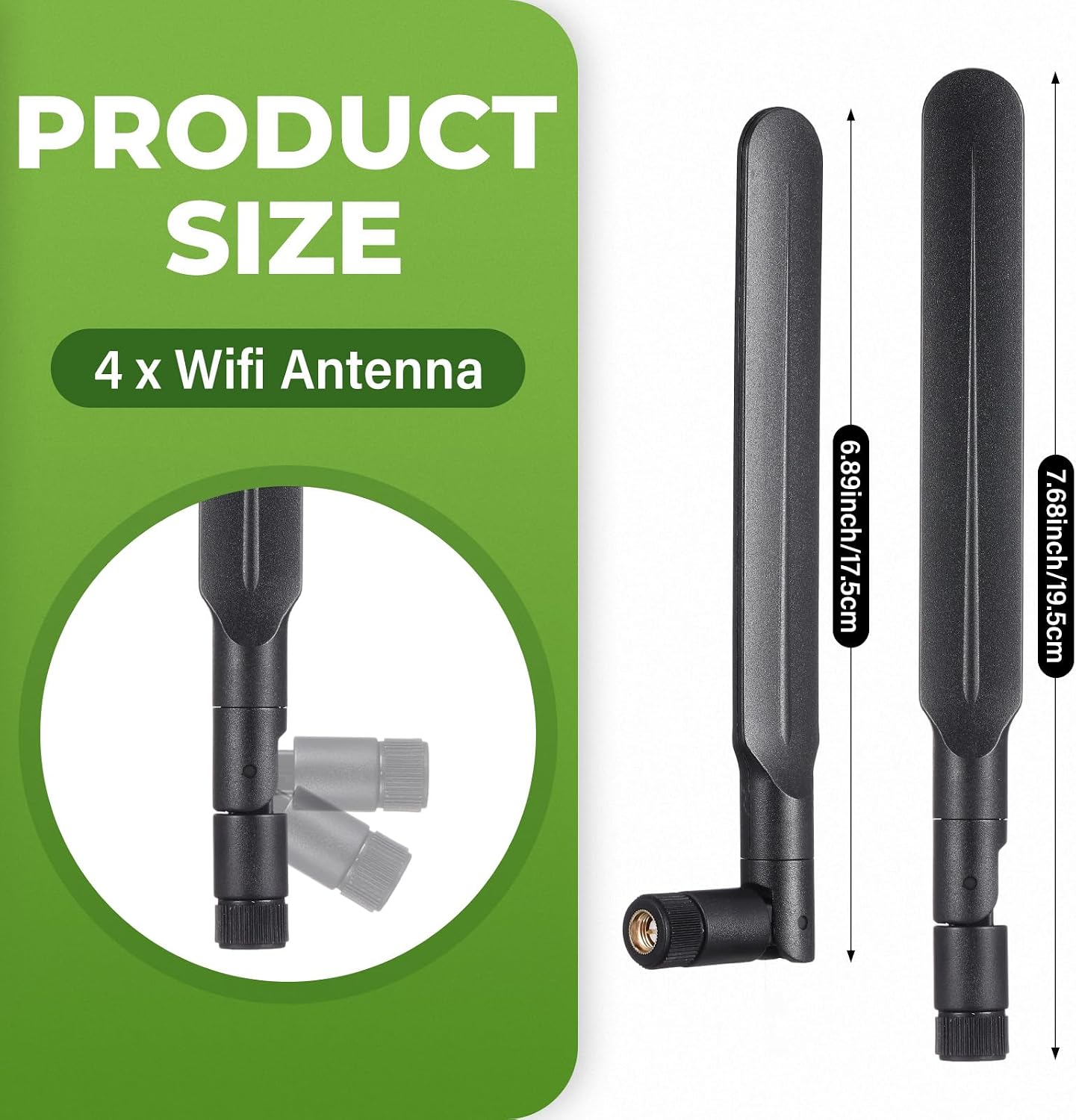 Kingdder 4 4G 4G Pcs WiFi Antenna LTE Antenna with SMA Male Paddle LTE Universal Wide Band Omni Directional Paddle