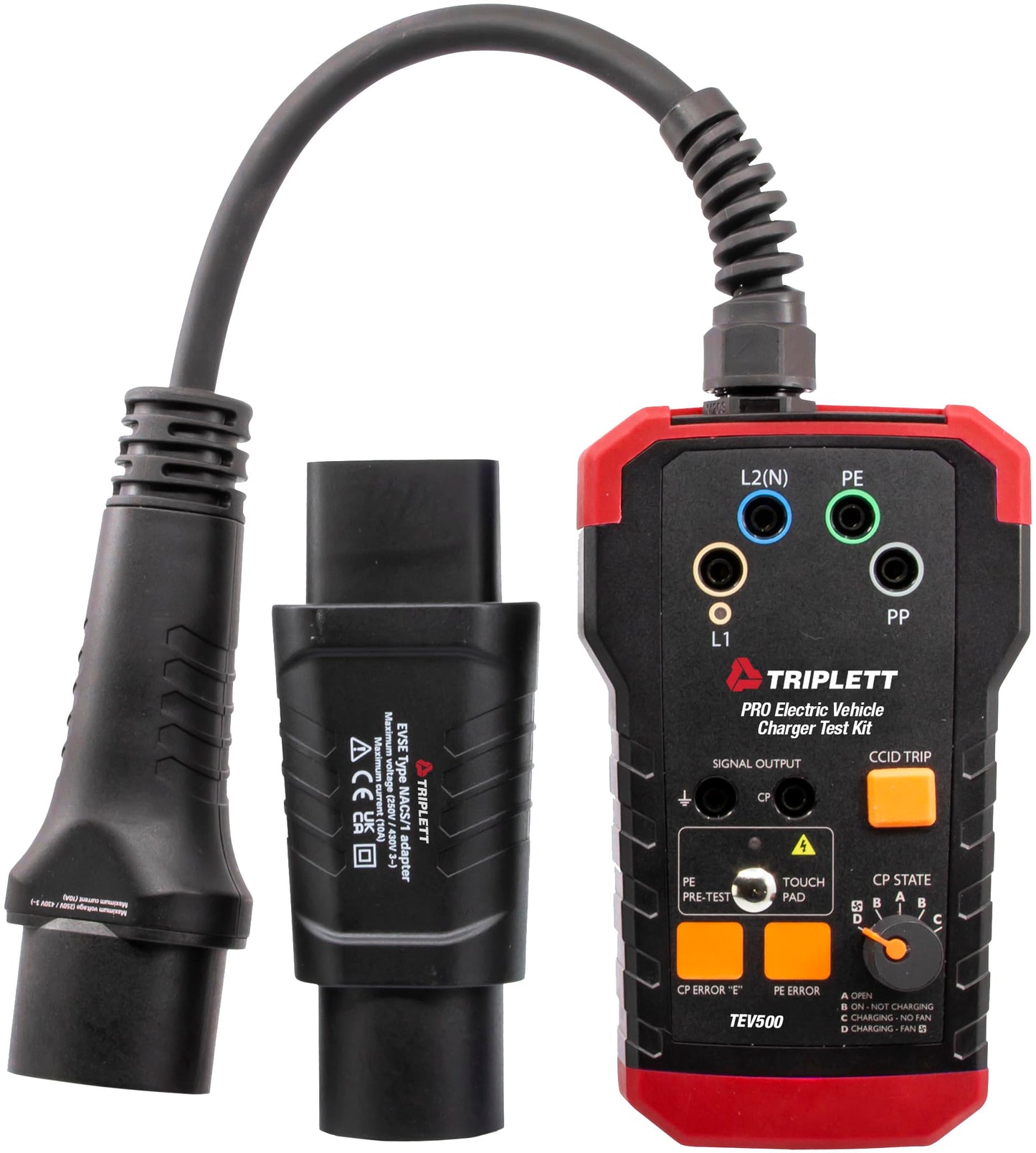 Triplett TEV500 Pro Electric Vehicle Charger Test Kit