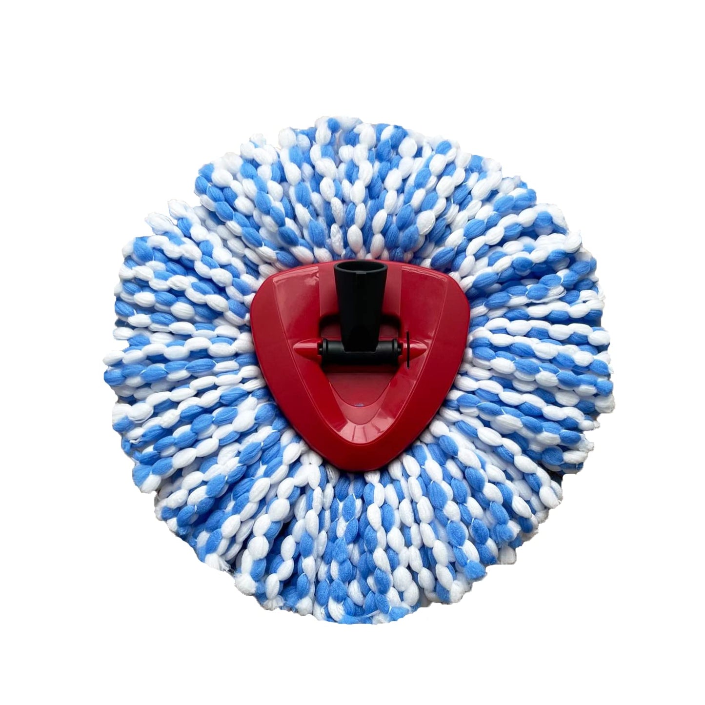 Spin Mop Replacement Head Compatible with O-Ceda 2-Tank Dual System RinseClean Microfiber Spin mop Refill for O Ceda Mop Replace Head (4 Pack)