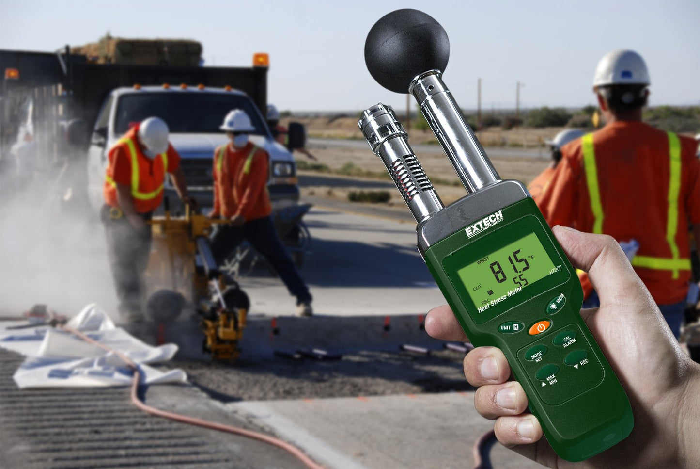 Extech HT200 Heat Stress WGBT Meter