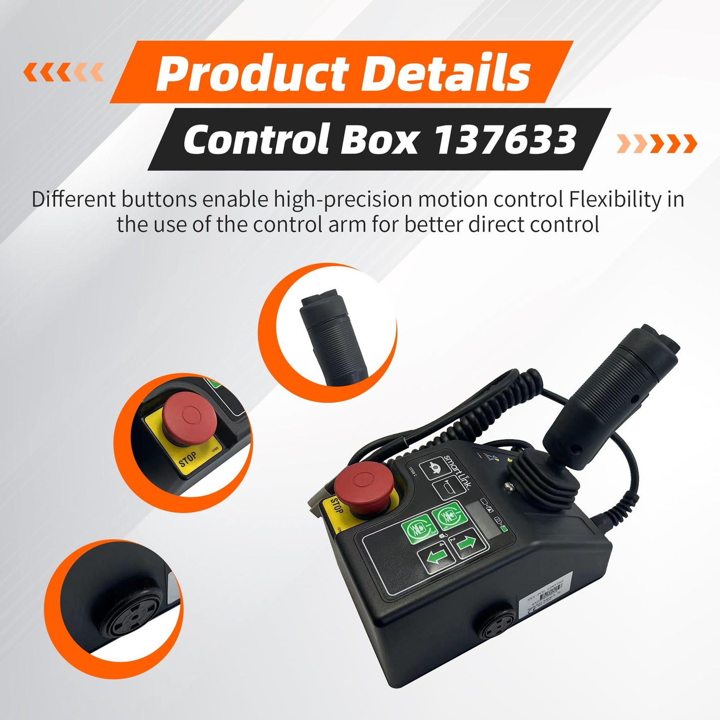 137633 Control Box Assembly for Genie Gen 6 GS-1530 GS-1532 GS-1930 GS-1932 GS-2032 GS-2046 GS-2632 GR-12 GR-15 GR-20 GS-1530 GS-1532 GS-1930