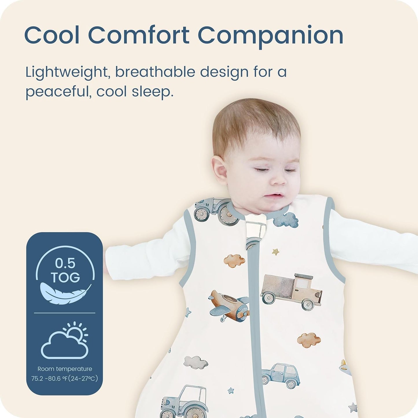 Regine Switzerland Toddler Sleep Sacks | 0.5 TOG Light Summer Wearable Blankets, Extra Long XL, 2 Pack