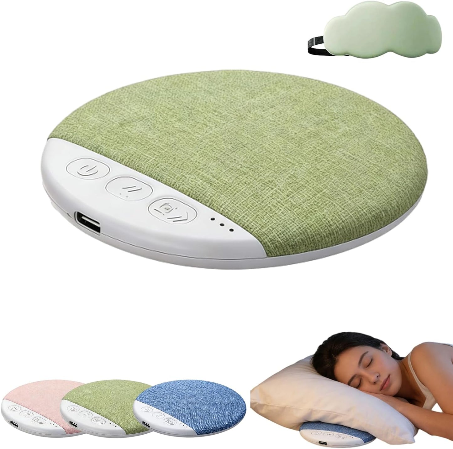 nachili 5.4, Under Pillow Speaker, Bluetooth Pillow Speaker for Sleeping, Sleep Headphones for Side Sleepers