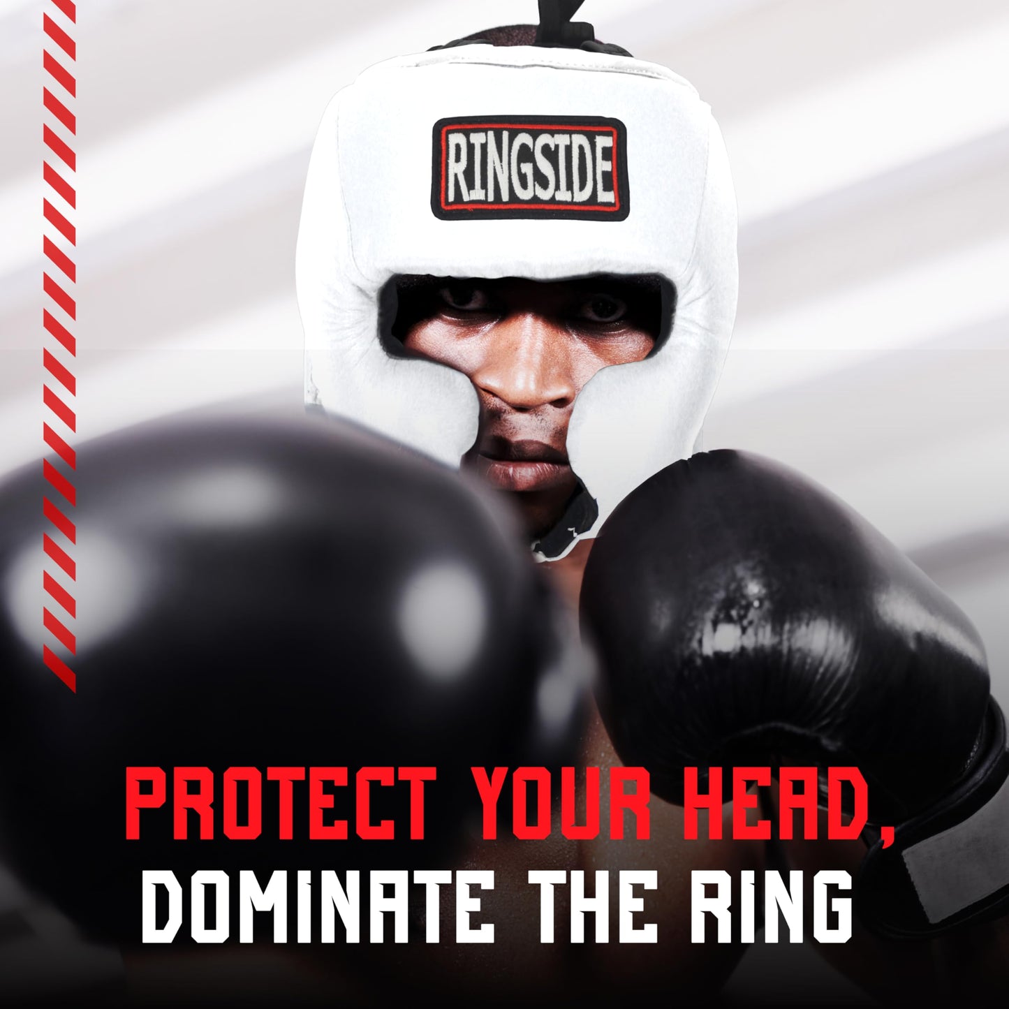Ringside Competition Boxing Headgear, USA Boxing-Approved Leather Headgear with Cheek Protection, Great for MMA, Muay Thai, Kickboxing, and Training, Ideal for Men and Women, USA/Mexico, XL