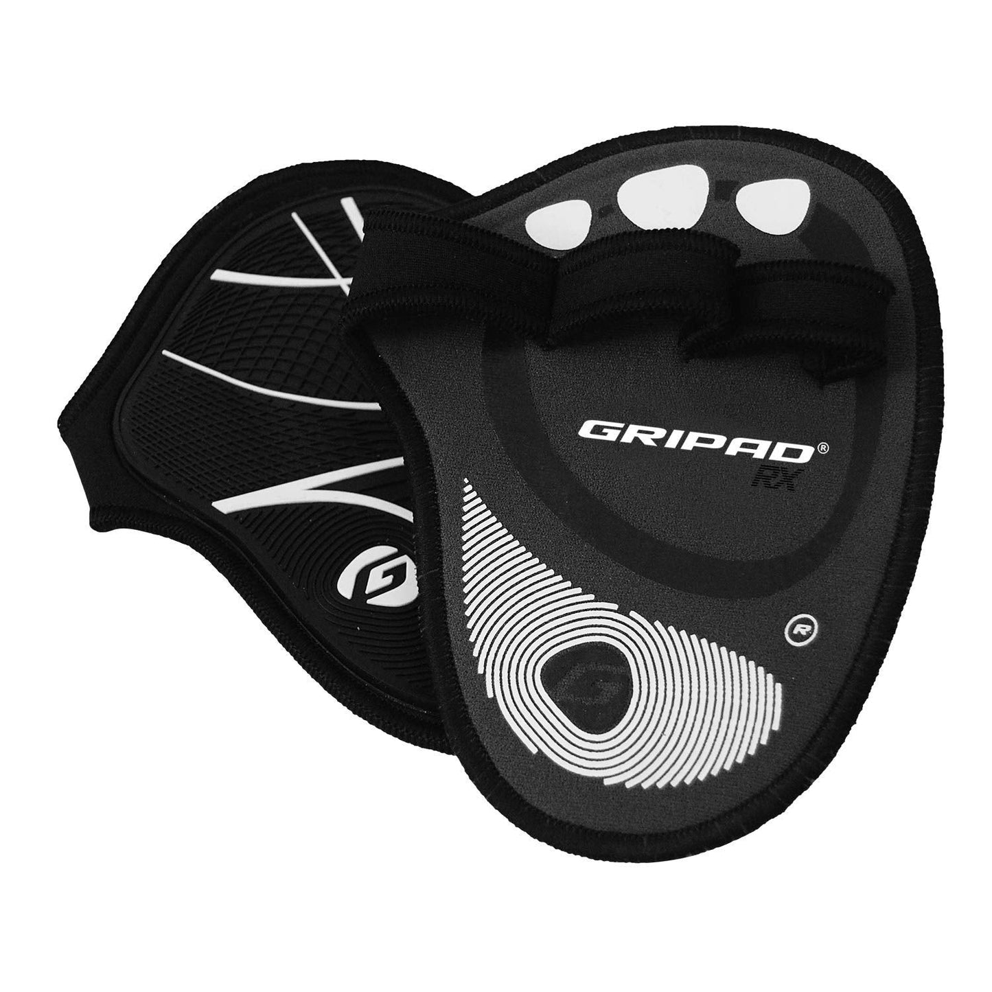Gripad RX Lifting Grips | The Most Durable Grip Pads Yet | The Alternative to Weight Lifting Gloves, Gym Workouts, WOD, Weightlifting & Fitness | Neoprene Padded Hand Grips | Flexible Rubber Palm