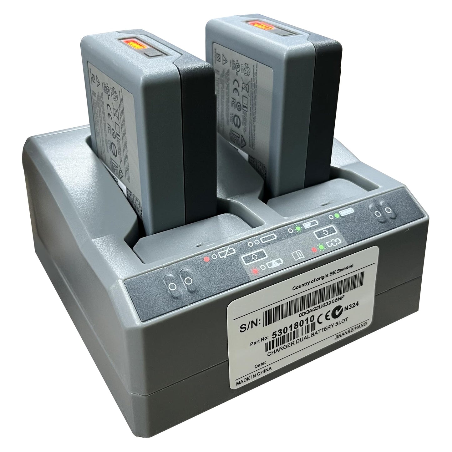 54344 76767 79400 Battery Charger for Trimble S8 S6 R6 R7 R8 R10 GNSS GPS, 53018010 Dual Simultaneous Battery Charger