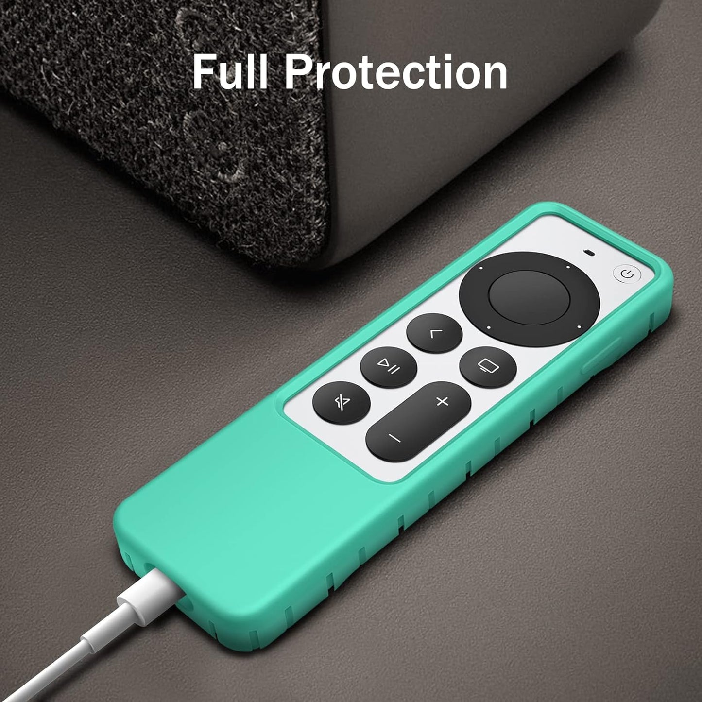 FINTIE 2021 2022 4K (2nd 3rd Protective Case for Apple TV Siri Remote - Honey Comb Lightweight Anti Slip Shockproof