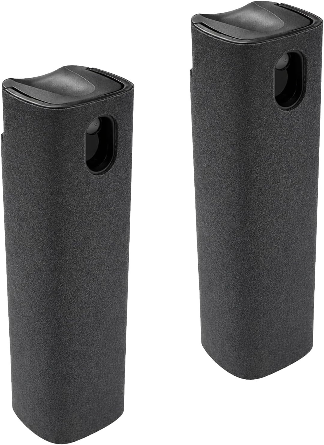 Attkryy 2 Pack Portable Screen Cleaner Spray Bottle with Microfiber Cloth Wipeable Shell Mini Cleaning Kit for Phone