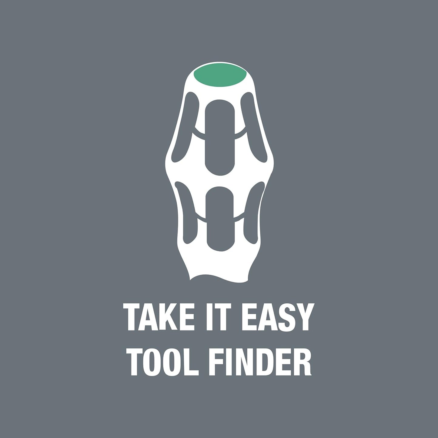WERA Screwdriver Set - 6 Piece Laser Tip Precision Tools for Enhanced Grip and Control