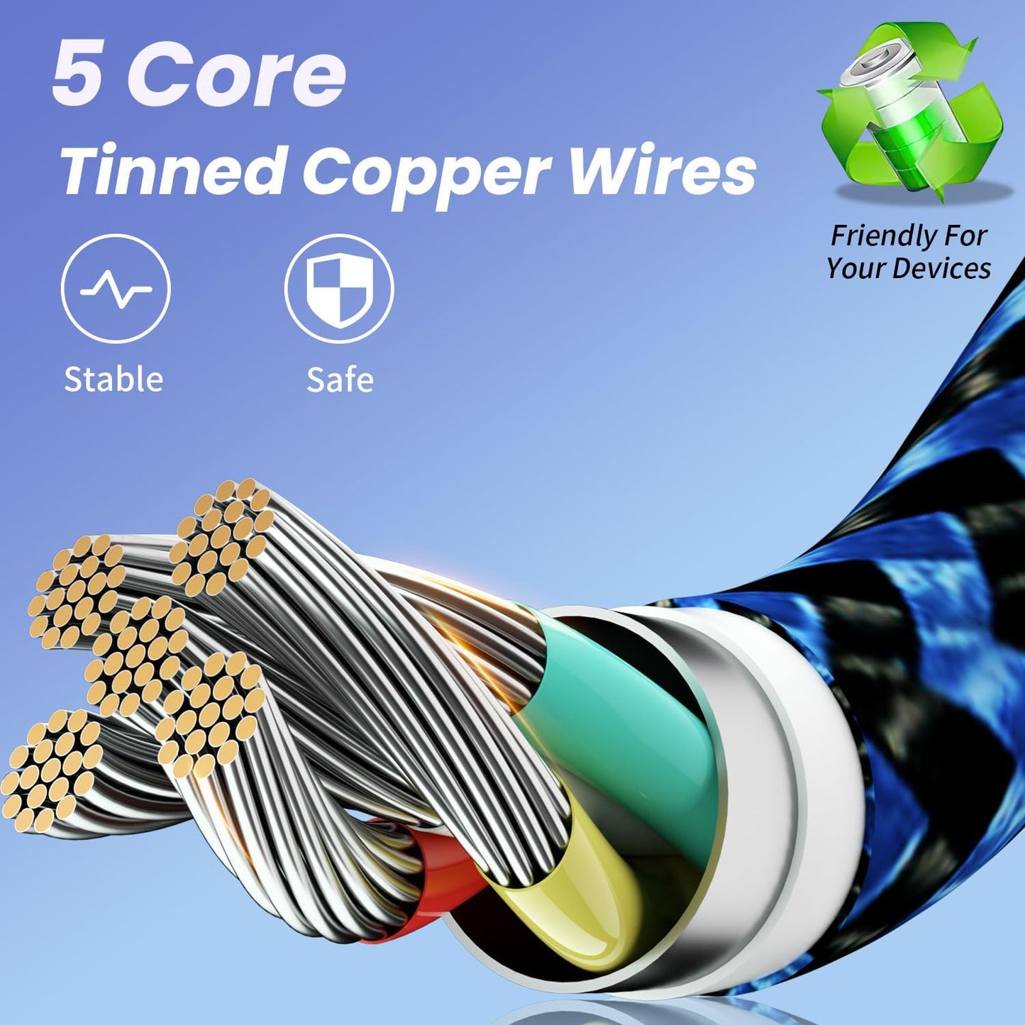 Cable(3Pack 4FT), 3 1 16/15/14/13/iPad/Android/Tablets IDISON Multi Charging in Charging Cable for Multiple Devices