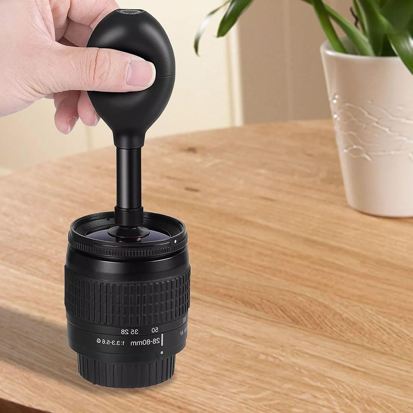 CHICHIYANG 7pcs Set Lens Sucker Kit, Suction Pen and Suction Cups, Changeable Anti-Static, ESD Conductive Silicone