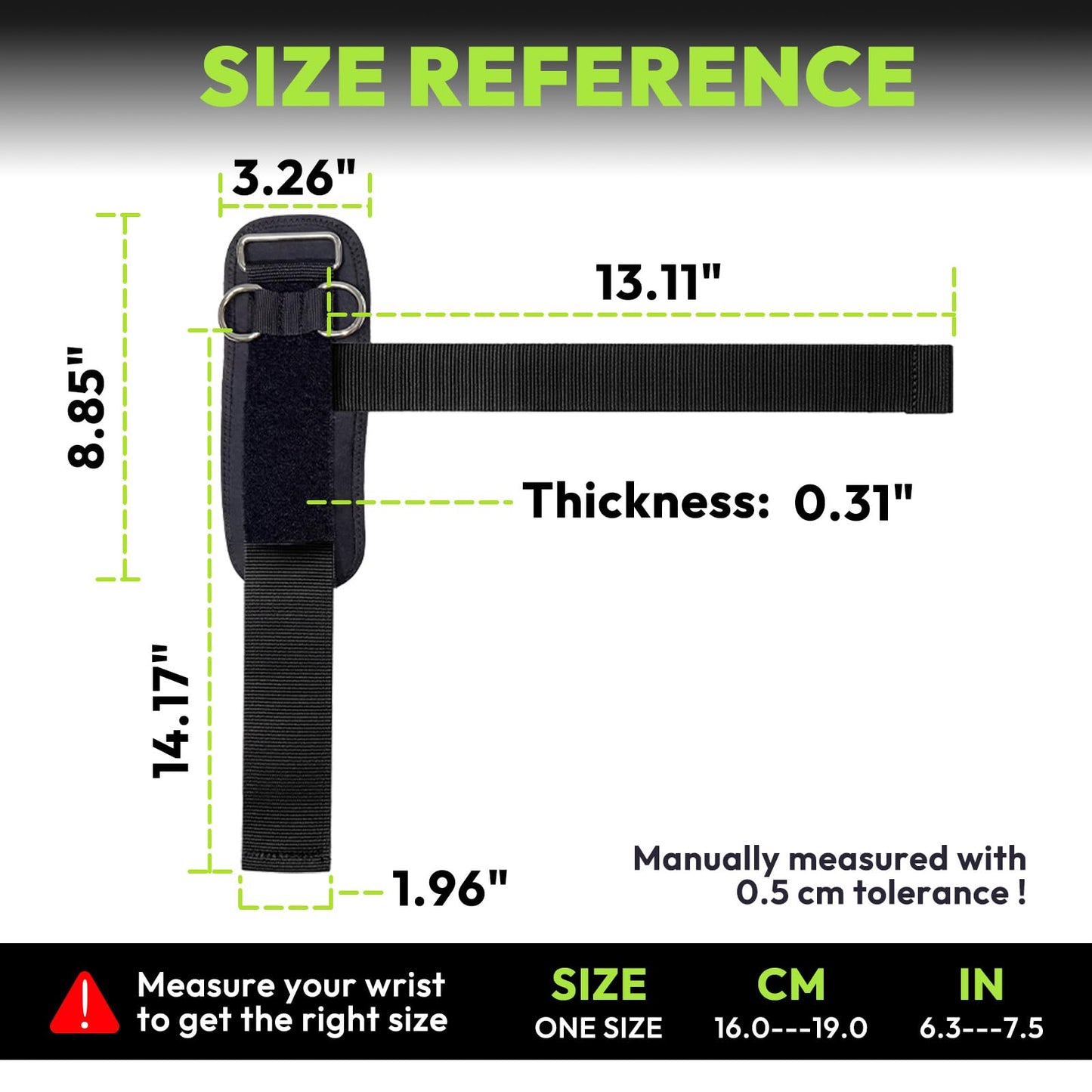 HANDBODE Lifting Wrist Straps for Weightlifting, Gym Wraps with Double D-Ring for Secure Grip, Deadlift, Pull Up, Bodybuilding, Cable Workout, Fit Men Women, Extra-Long Padded, Nylon