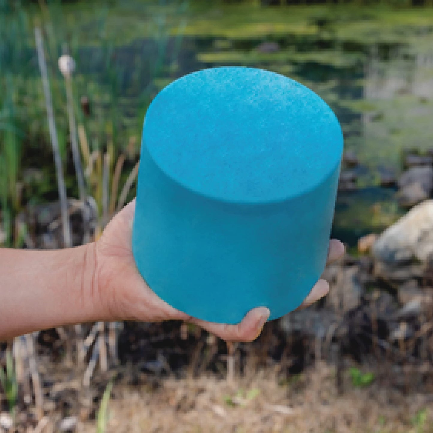 Kasco Macro Zyme Time Release Block Beneficial Bacteria Pack of 2 | Muck Remover for Ponds & Lakes | Non-Chemical Lake & Pond Treatment for Eliminating Sludge & Odors | Treats Up to 6 acre-feet 12 lb.