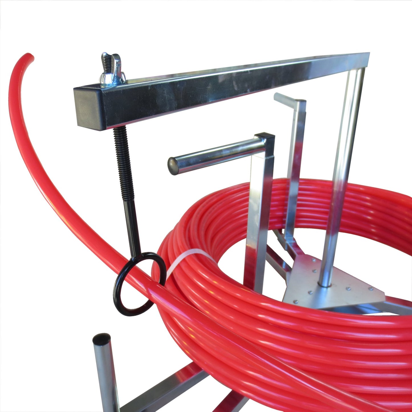 PEX Piping Full Size Uncoiler for 3/8" to 1" PEX Tubing, Radiant Potable Water Applications PEX GUY