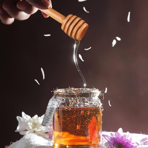 600 Pcs Mini Honey Sticks, 3 Inch Wooden Honey Dipper, Small Honeycomb Sticks, Honeys Stirrers for Honey Jar as Wedding Party Favors, Wooden Gifts