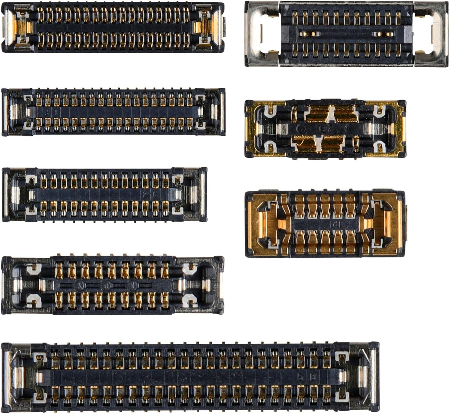 8 12 iPhone12 Pcs for iPhone Motherboard Socket Connection B Kit Includes Battery SIM Charging Port Replacement Wide