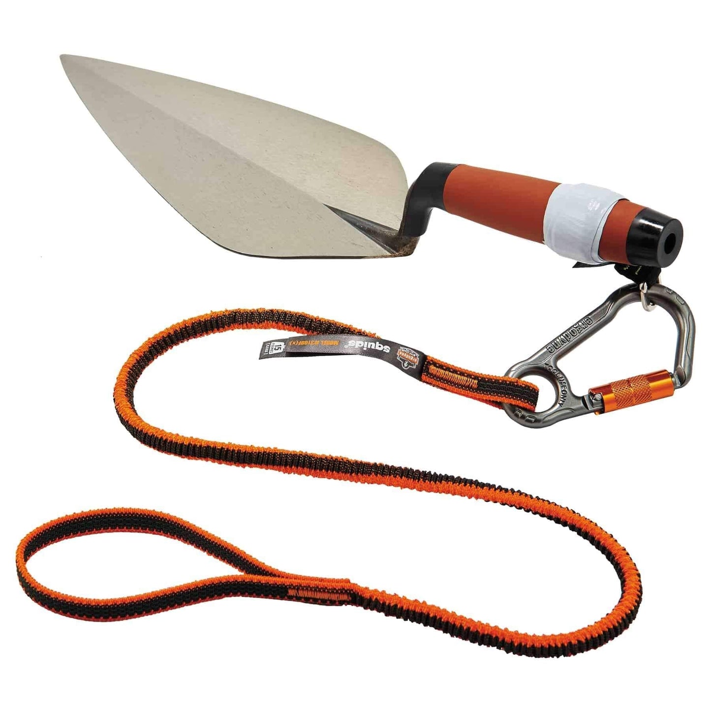 Tool Tethering Kit for Concrete Finisher, Includes Tool Lanyards and Attachments for Power Grinders and Trowels, Ergodyne Squids 3184