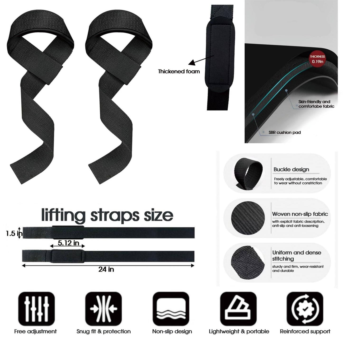45/90 degree Neutral Grip Pull Up Handles with Lifting Straps - Heavy Duty Angled Barbell Grips & Pull Up Bar Grips for Home Gym, Deadlifts, Rows - Relieve Wrist & Shoulder Stress (Blue, 45°)