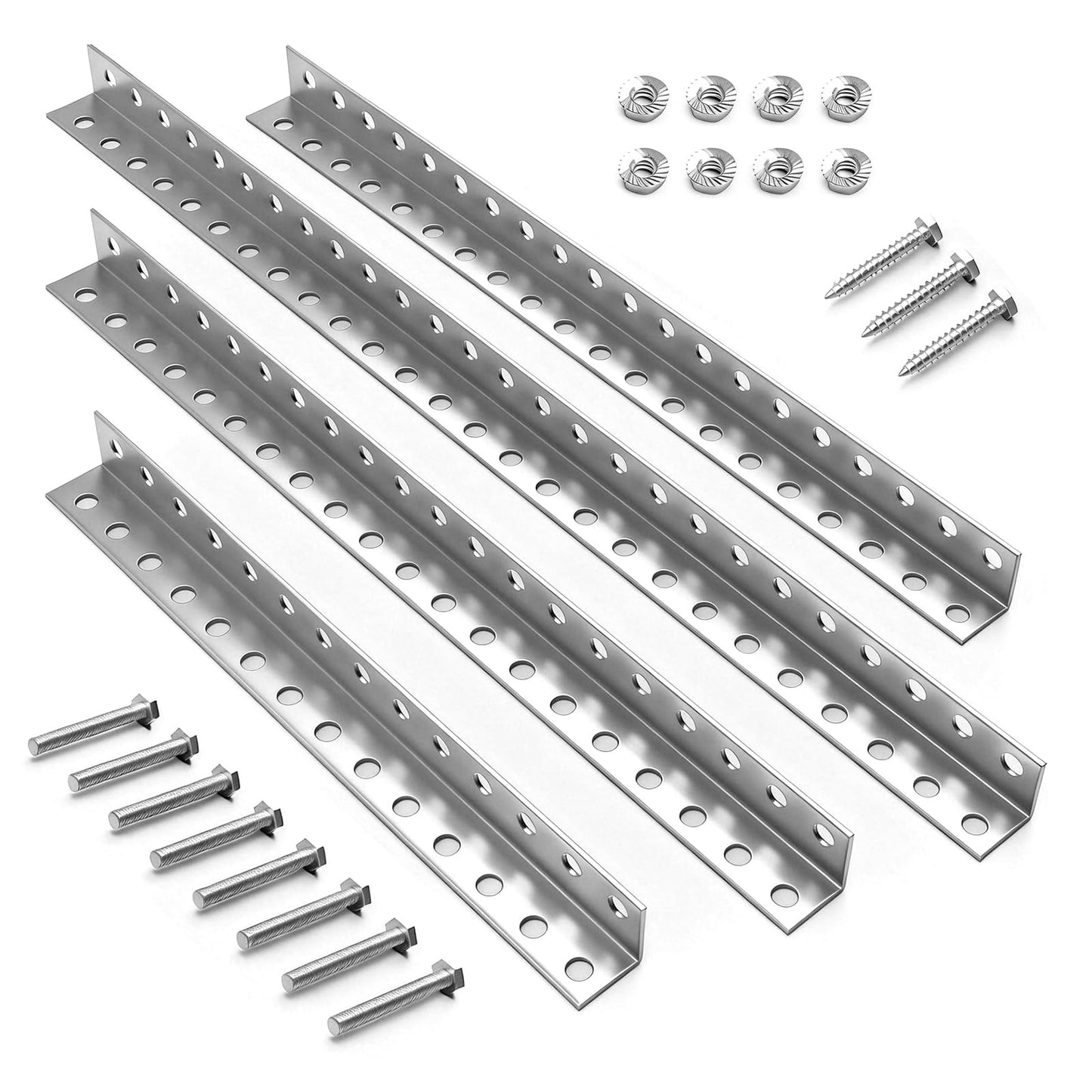 Yuleimy Universal Garage Door Opener Hanging Kit, Heavy Duty Galvanized Steel Ceiling Mounting Bracket for Motor Base, Compatible with Genie, Chamberlain & Craftsman