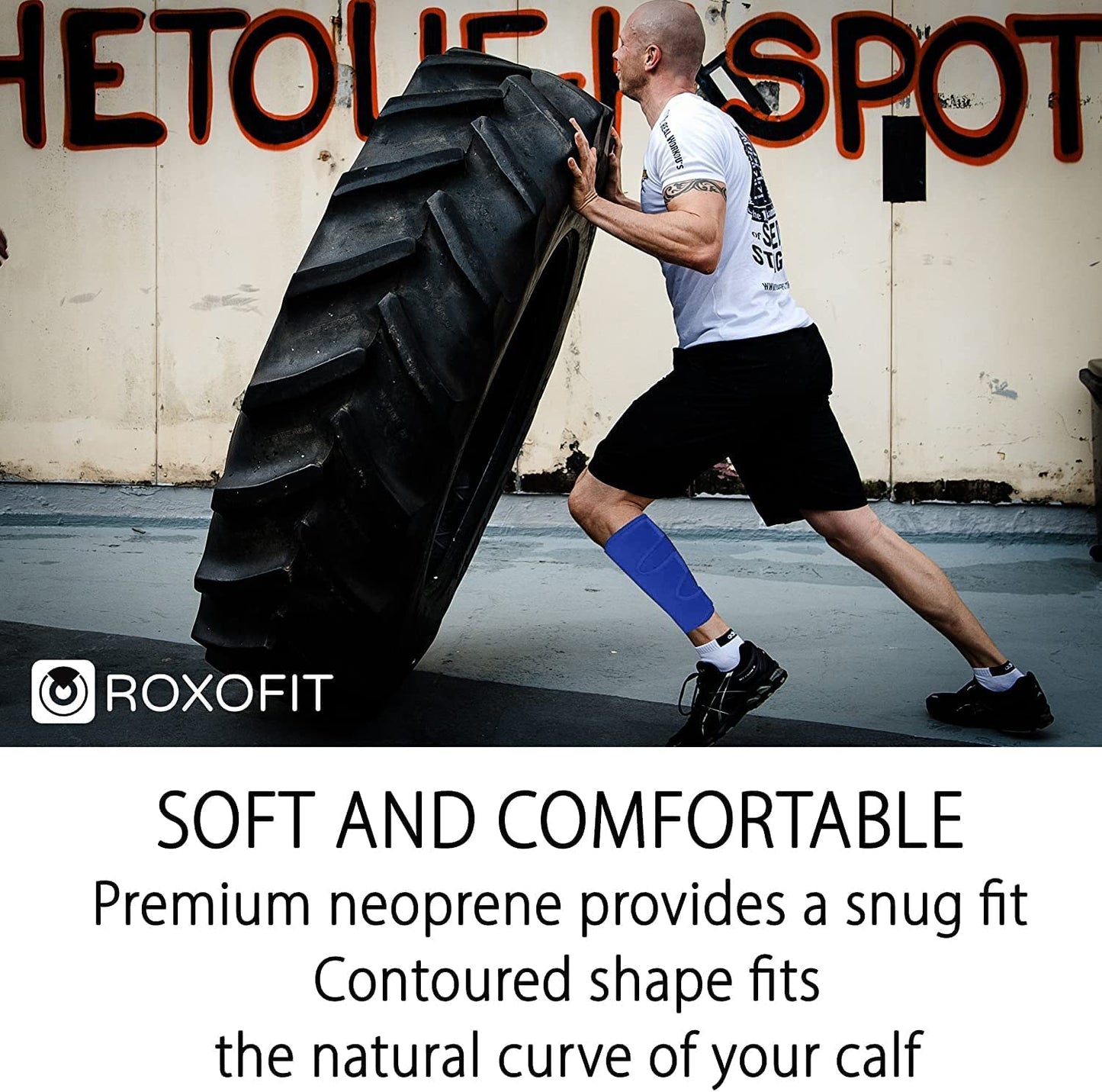 Calf Brace for Torn Calf Muscle and Shin Splint Relief - Shin Splint Brace - Compression Sleeves for Women Calf Compression Sleeve Men, Shin Splint Compression Sleeve, Compression Calf Sleeve Women, Calf Compression Sleeve Women, Calf Sleeves for Men, Com
