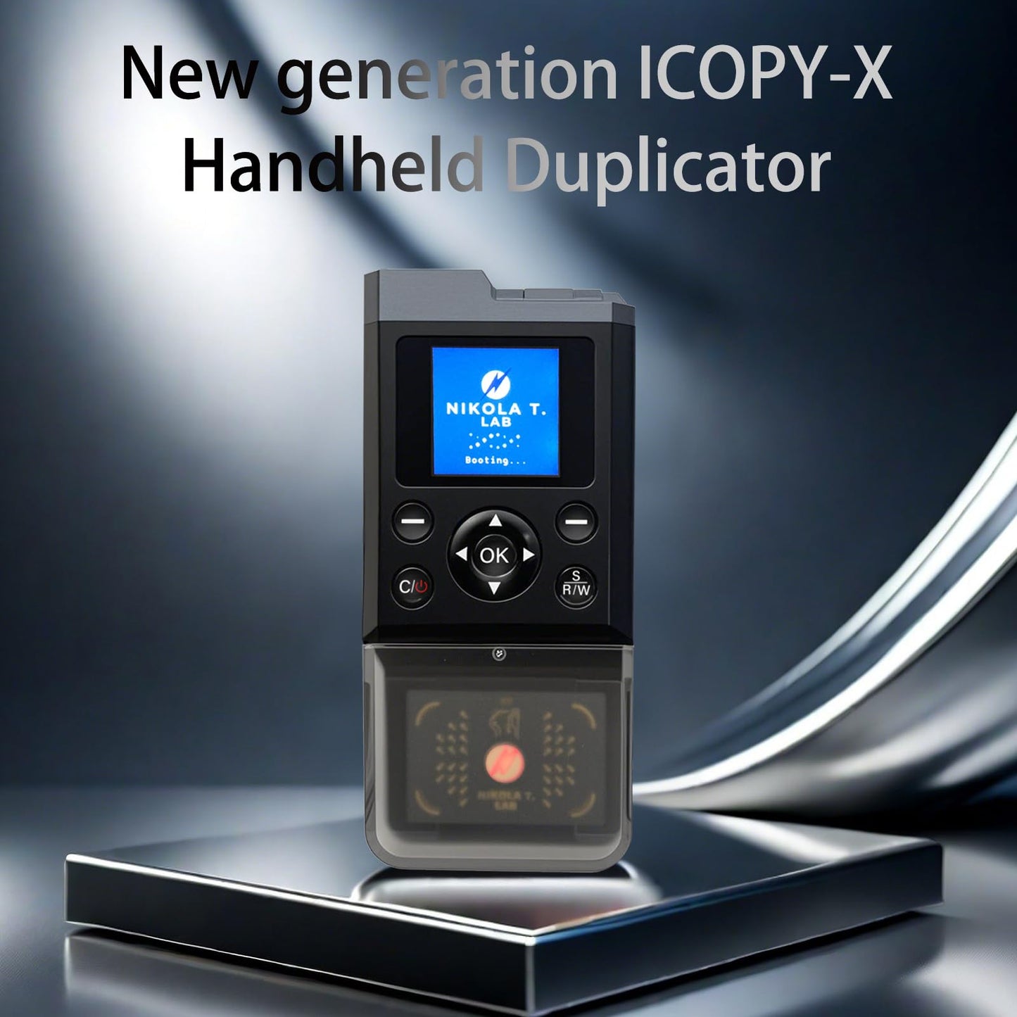 iCopy-XS Handheld RFID Card Reader Writer Proxmark3-Based Duplicator with 1.3” IPS Display High-Speed Stable Performance Built-in 16GB Storage T5577 UID CUID EM4305 More One-Button Operation