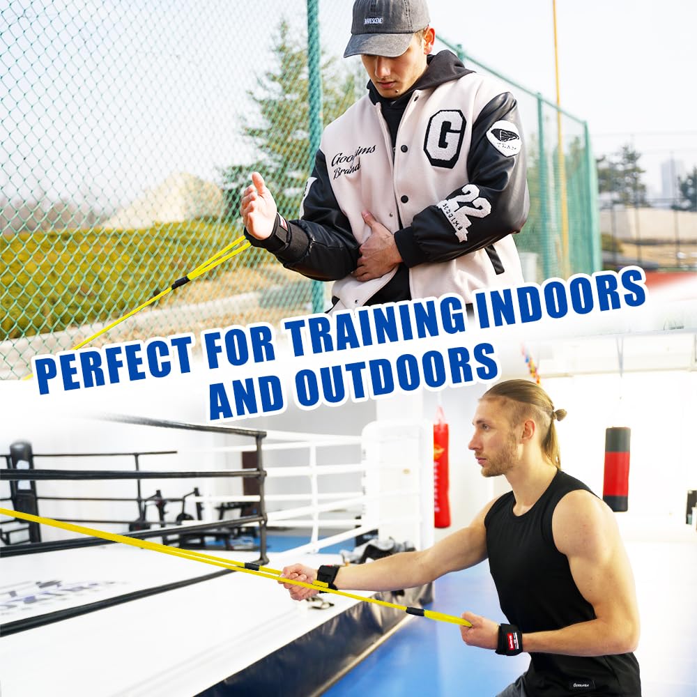SunNordik Resistance Bands for Pitchers, Baseball & Softball Training Equipment for Improving Arm Strength & Pitching Training, Baseball Pitching Bands for All Skill Levels