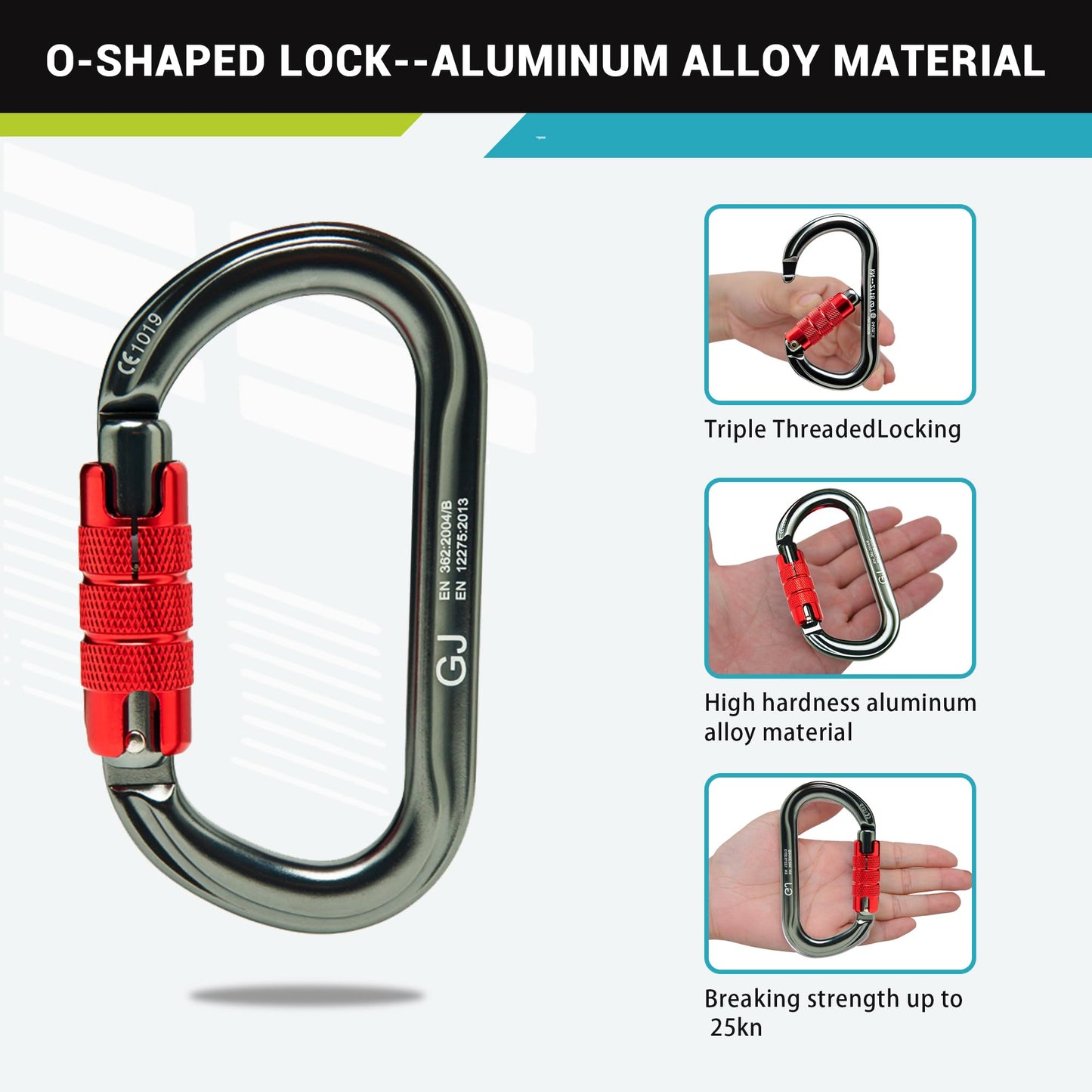 Flip Line Kit 11FT Polyester Lanyard Kit with Triple Lock Carabiner Adjuster, Steel Swivel Snap, Adjustable Positioning Rope for Fall Protection, Arborist, Tree Climbers