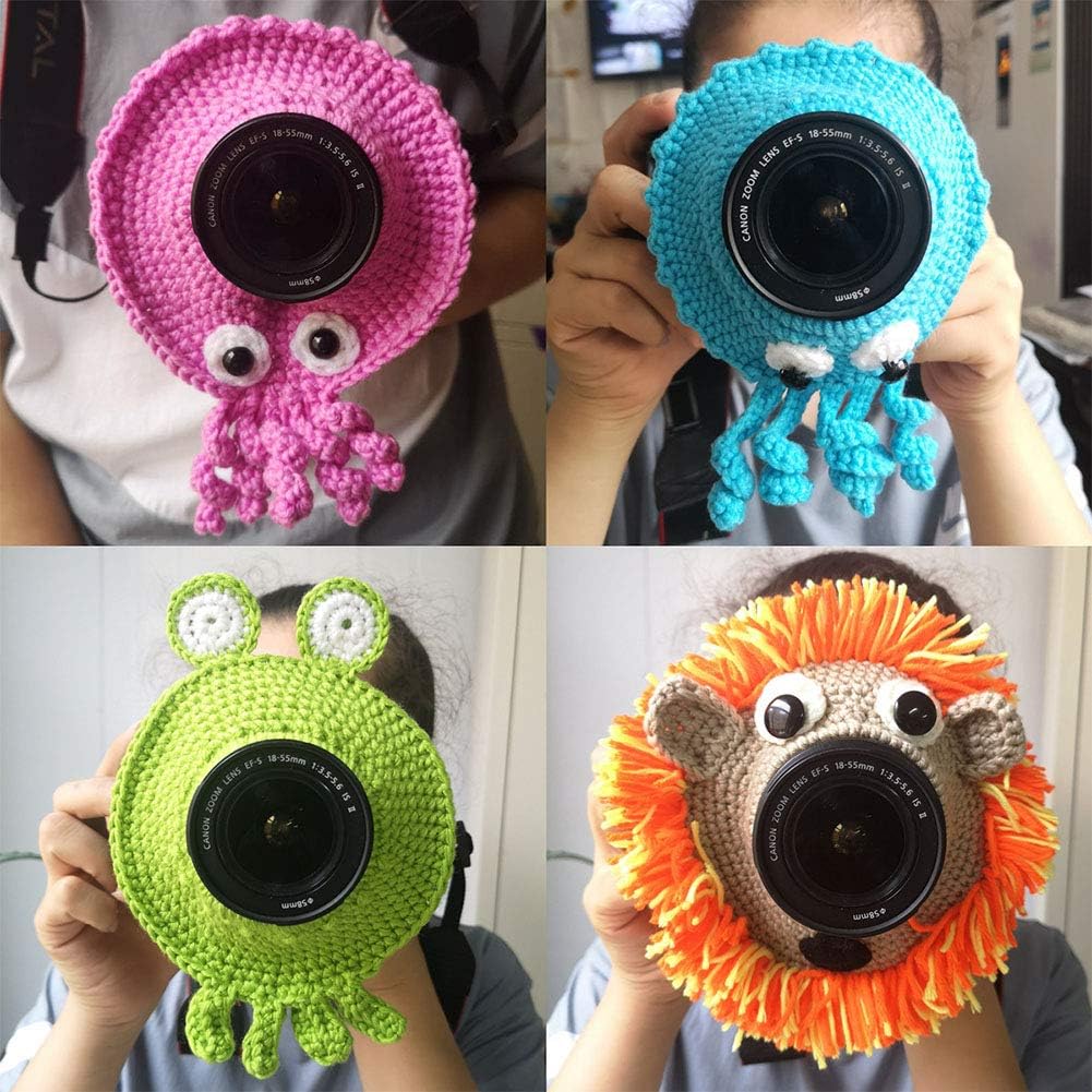 Frandilo Camera Buddies, Shutter Huggers for Getting The Baby's Attention, Child Lens Accessory Handmade Pet Shutter