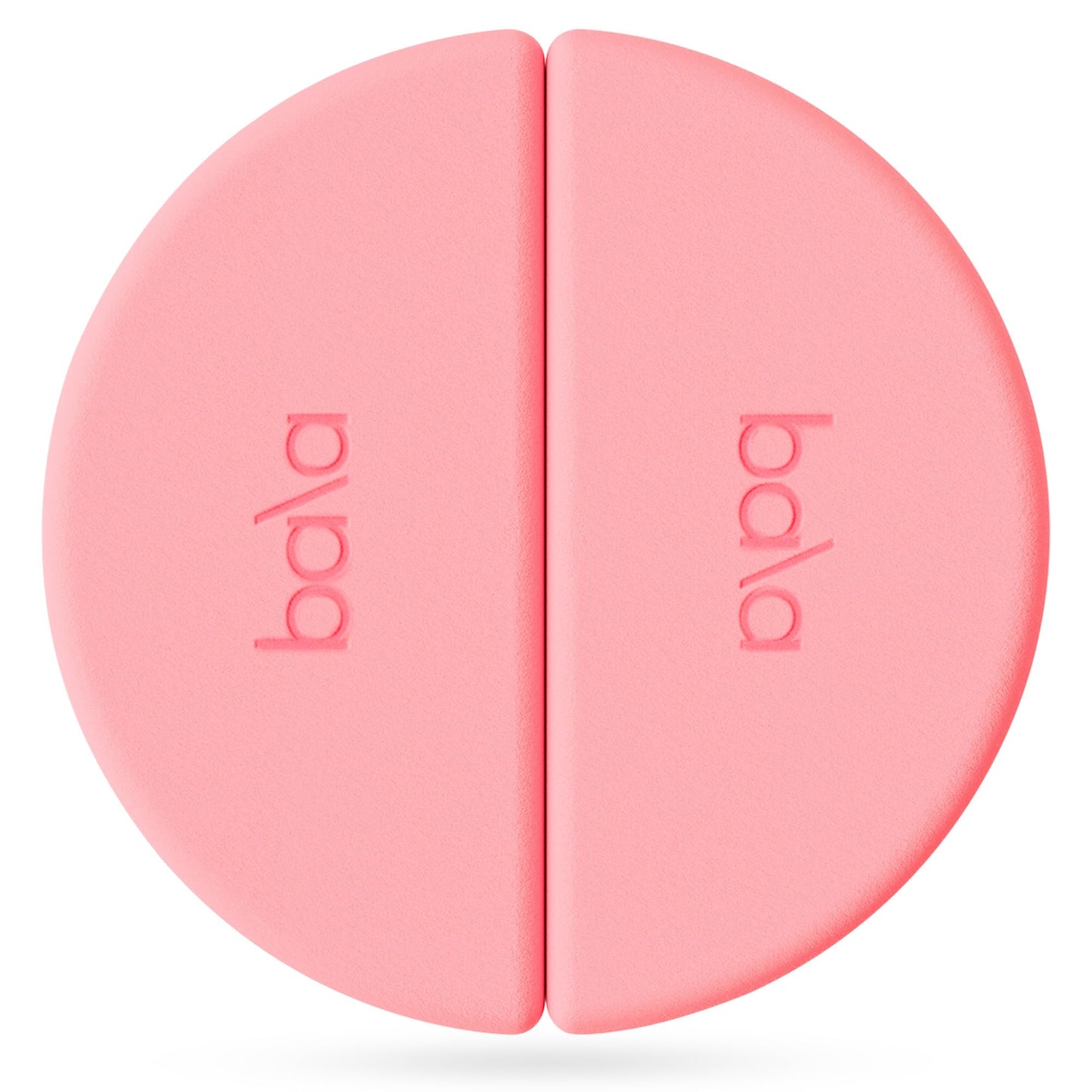 Bala Balance Blocks 2 Pack, Yoga Blocks for Working Out, (Blush) - Semi-Circular Yoga Accessories for Stretching & Exercise - Yoga Equipment for Home Workout - Yoga Block Essentials for Women & Men