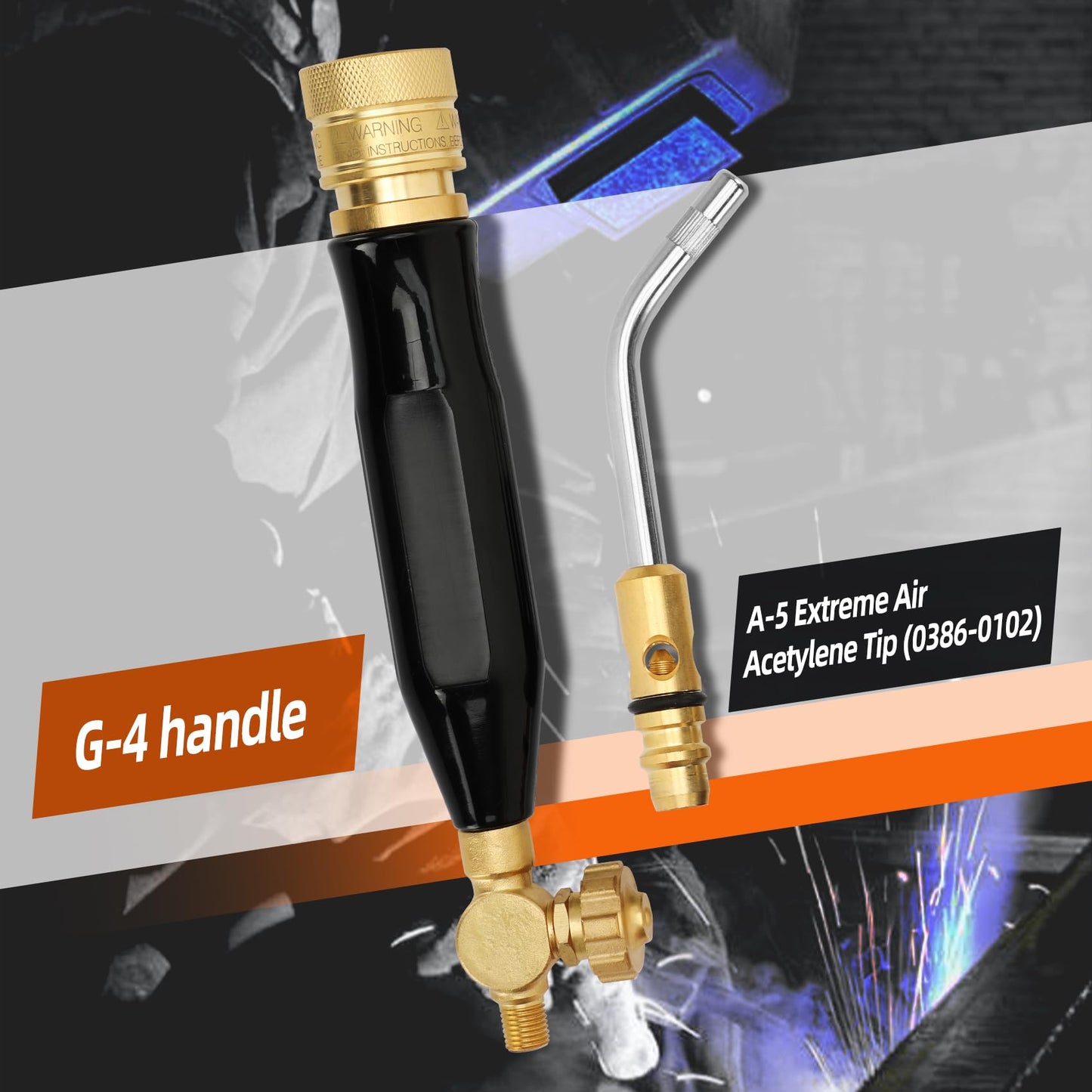 TDLX 2003MC, Air Acetylene Torch Kits, PL-8ADLX-MC Extreme Air Acetylene Kit 0386-0834, For "MC" size acetylene tanks.