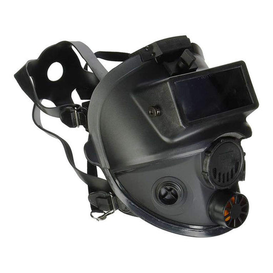 NORTH Honeywell North 7600 Series Niosh-Approved Full Facepiece Silicone Respirator With Welding Adaptor, Small (760008ASW)