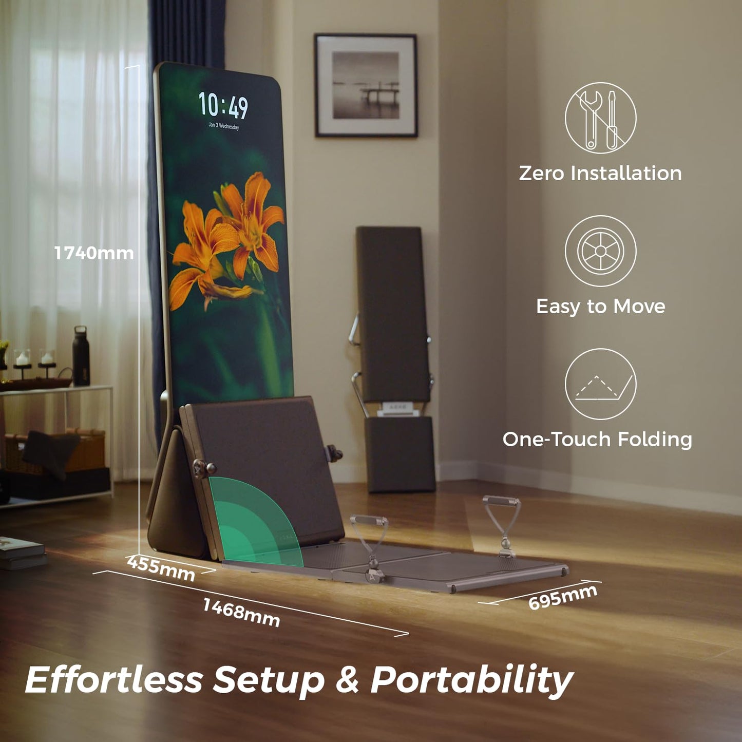 AEKE K1 Smart Home Gym System+Yoga Mat