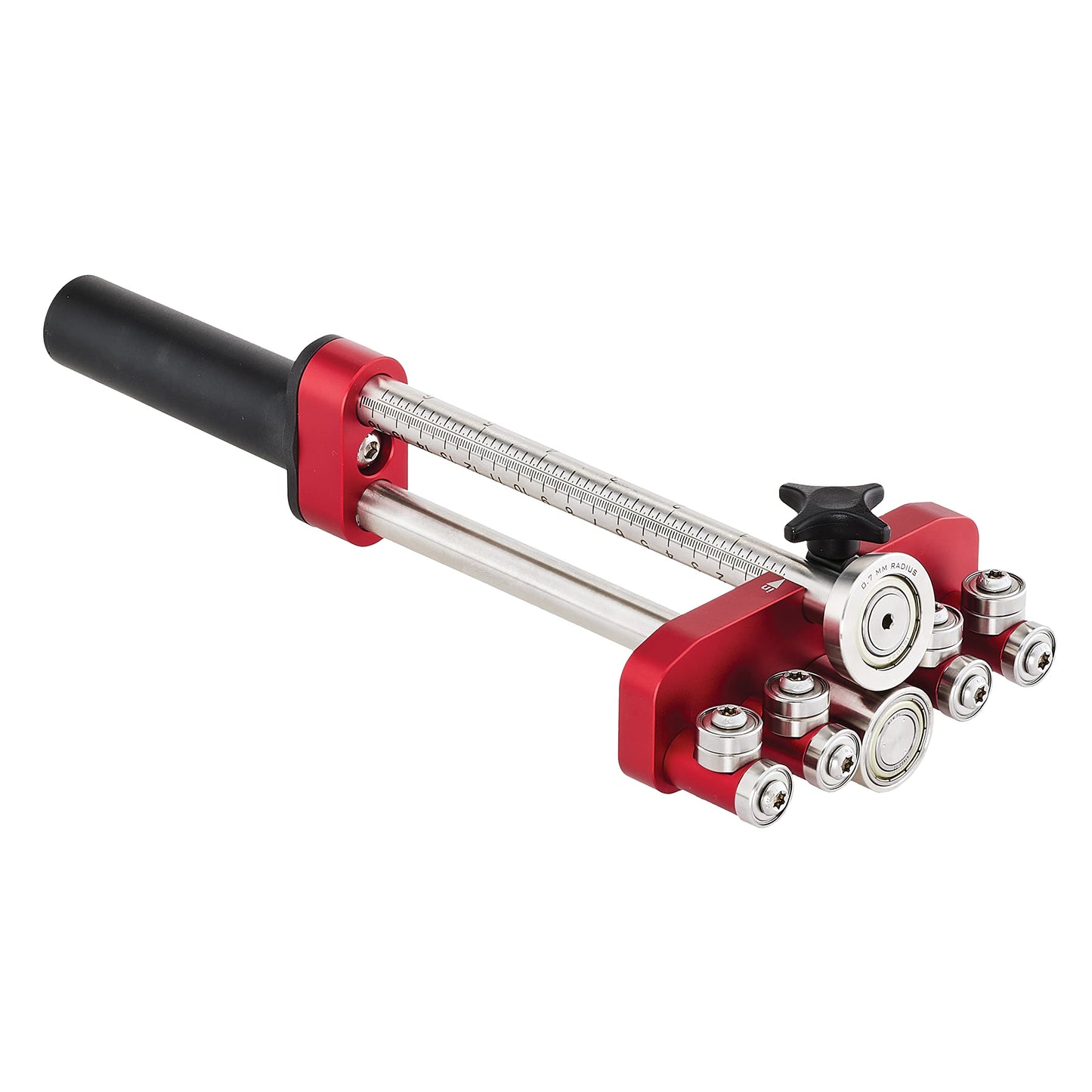 Malco FS1W165 Wide 1-Station Metal Bender | 165mm (6.5") Depth | 0–100° Bending for Straight Roofing Panels, Flashing & Siding | Modular Design with Laser Engraved Depth Scales
