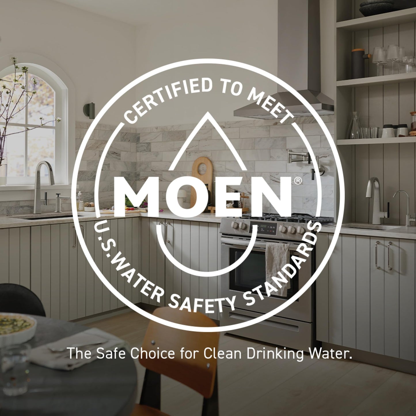 Moen Belfield Brushed Nickel Two-Handle 8-Inch Widespread Bathroom Faucet Trim Kit, Valve Required, T6405BN